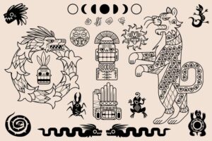 aztec mayan ornaments 107791 6586 -