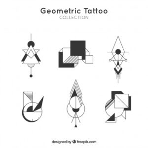 pack modern geometric tattoos 23 2147646104 -