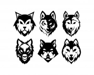 wolf bolt emblem 47753 96 -