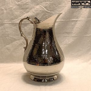 89پارچ مسی 2لیتر چکشی درب دار دسته برنجی مدل ارس8451 |
