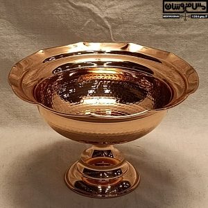 آجیل خوری مسی چکشی مدل کولاک _ آجیل خوری جدید _ ظروف مسی پذیرایی _ عکس آجیل خوری مسی _ ضروف مسی پذیرایی چکشی