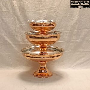 سرویس پذیرایی مسی تک پایه بلند سفیدگری قلع مدل هنری _ آجیل خوری مسی جدید _ ظروف پذیرایی مسی _ عکس شکلات خوری مسی _ سرویس پذیرایی سفیدگری