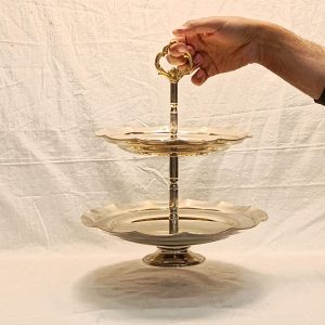 شیرینی خوری مسی 2 طبقه چکشی آبکاری کروم مدل تقدیم_ خرید شیرینی خوری مسی _ قیمت شیرینی خوری مسی_ شیرینی خوری مسی 2 طبقه _ شیرینی خوری مسی کروم _ شیرینی خوری مسی نانو _ شیرینی خوری مسی سفید