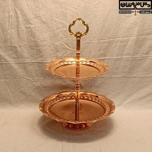 شیرینی خوری مسی 2 طبقه الماسی مدل تقدیم_ خرید شیرینی خوری مسی _ قیمت شیرینی خوری مسی_ شیرینی خوری مسی 2 طبقه _ شیرینی خوری مسی کروم _ شیرینی خوری مسی نانو _ شیرینی خوری مسی سفید