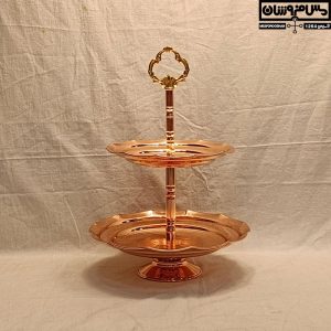 شیرینی خوری مسی 2 طبقه چکشی مدل تقدیم_ خرید شیرینی خوری مسی _ قیمت شیرینی خوری مسی_ شیرینی خوری مسی 2 طبقه _ شیرینی خوری مسی کروم _ شیرینی خوری مسی نانو _ شیرینی خوری مسی سفید