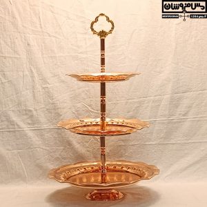 شیرینی خوری مسی 3 طبقه الماسی مدل تقدیم_ خرید شیرینی خوری مسی _ قیمت شیرینی خوری مسی_ شیرینی خوری مسی 3 طبقه _ شیرینی خوری مسی کروم _ شیرینی خوری مسی نانو _ شیرینی خوری مسی سفید