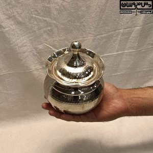 سرویس پذیرایی مسی آبکاری کروم خمره ای در دار بدون پایه مدل مهیاران _ خرید قندان مسی _ قیمت قندان مسی_ قندان مسی جدید _ قندان مسی کروم _ قندان مسی نانو _ شیرینی خوری مسی سفیدقندان مسی کنگره ای آبکاری کروم خمره ای در دار بدون پایه مدل مهیاران _ خرید قندان مسی _ قیمت قندان مسی_ قندان مسی جدید _ قندان مسی کروم _ قندان مسی نانو _ شیرینی خوری مسی سفید