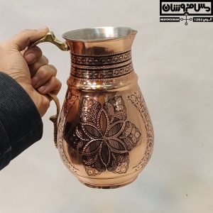 پارچ مسی الماس تراش مدل نیلو1 16 |