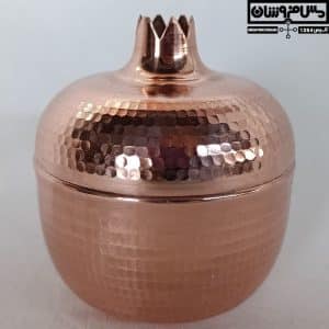 خرید قندان مسی مدل انار - قیمت قندان مسی مدل انار - قیمت انمار مسی - خرید انار مسی - انار مسی زنجان -قندان مسی انار - قندان مسی انار ارزان2