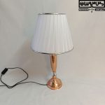 چراغ خواب مسی دستساز با طراحی سنتی
