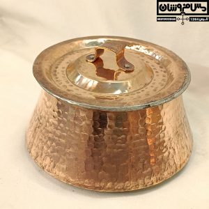 دیگچه مسی مدل غازان سبلان مس فروشان 8 |