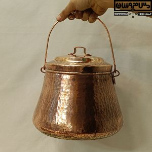 قابلمه دیزی مسی مدل کلبه مس فروشان 21 |