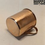 کف لیوان مسی مدل هیلدا با ساخت دست‌ساز