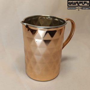 پارچ مسی کاربردی با طراحی مدرن در فرم سنتی