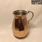 خرید پارچ مسی چکشی با پوشش داخلی قلع