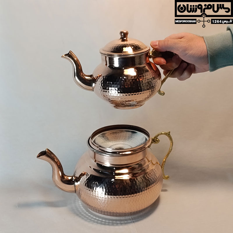 مقابسه نسبت ابعاد قوری مسی به کتری