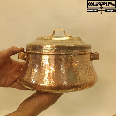 کماجدان مسی دستساز سایز 1 مدل عشایر