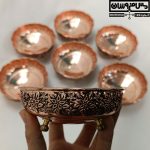 هفت‌سین مسی طرحدار مدل فرناس