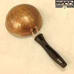 کاسه مسی قرمز شیره دست‌ساز ایرانی