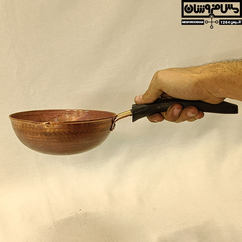 کاسه مسی قرمز شیره 