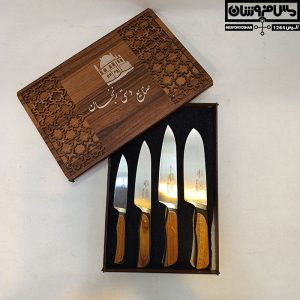 سرویس 4 تایی چاقو آشپزخانه زنجان ست قوچی 9 |
