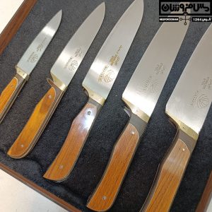سرویس 6 تایی چاقو و ساطور آشپزخانه زنجان ست تیشه 9 |
