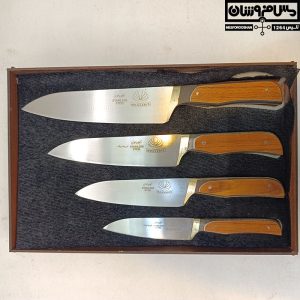 سرویس 6 تایی چاقو و ساطور آشپزخانه زنجان ست زوبین 10 |