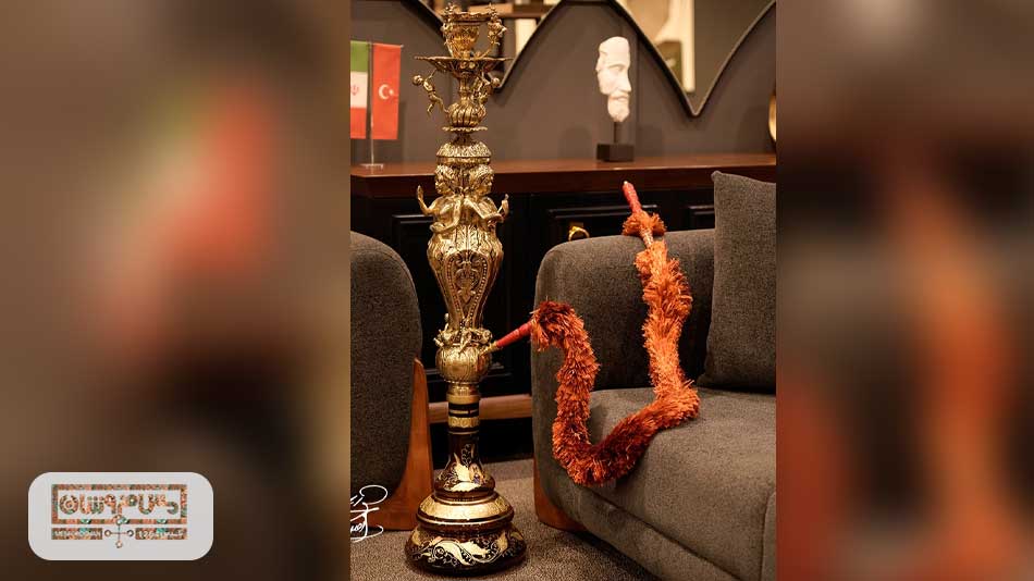 قلیان برنجی