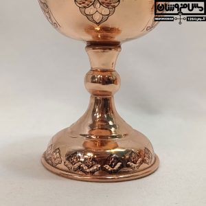 ست گیلاس مسی ۶ تایی الماس تراش مدل سرداش 15 |