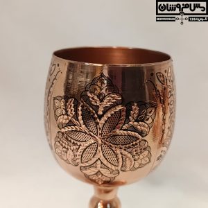 ست گیلاس مسی ۶ تایی الماس تراش مدل سرداش 16 |