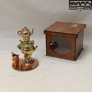سماور سیسمونی برنجی و مسی پرداز مدل هالینا 15 |