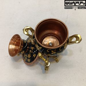 سماور سیسمونی مسی پرداز مدل زخرف 26 |