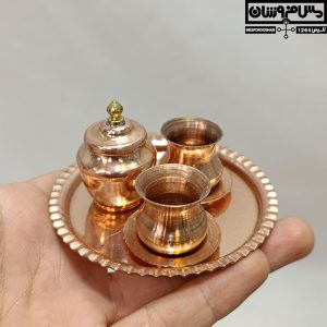 سیسمونی مسی نقره‌کوب مدل صبونه 11 |