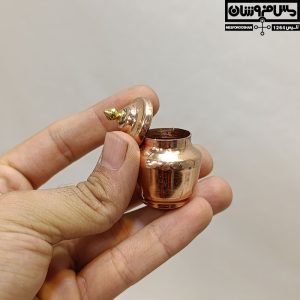 سیسمونی مسی نقره‌کوب مدل صبونه 12 |