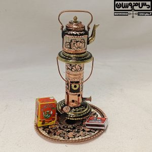 سیسمونی مسی نقره‌کوب مدل محسانا 42 |