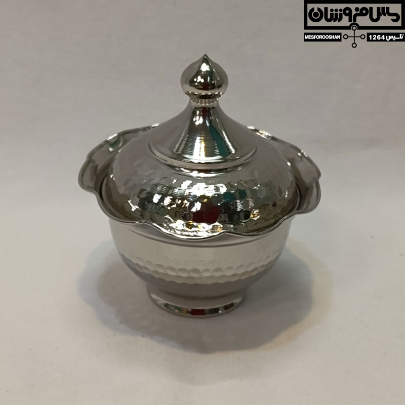 قندان مسی آبکاری کروم مدل صوران (3) قندان مسی آبکاری کروم مدل صوران 3 |
