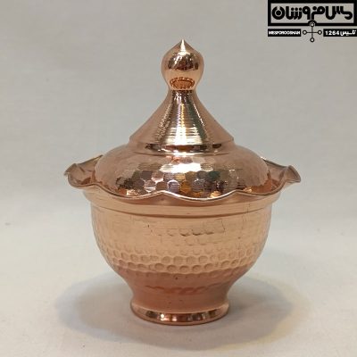 قندان مسی مدل چیکدال