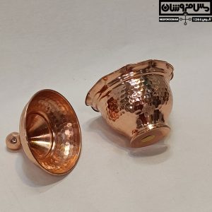 قندان مسی مدل چیکدال 7 |