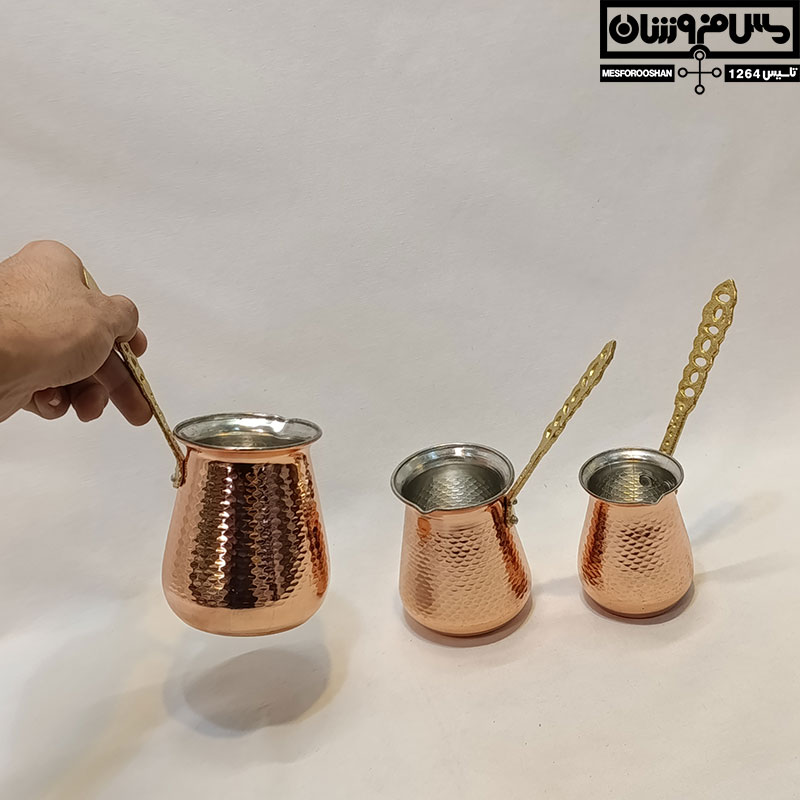 قهوه جوش مسی مدل مانینا (11) قهوه جوش مسی مدل مانینا 11 |