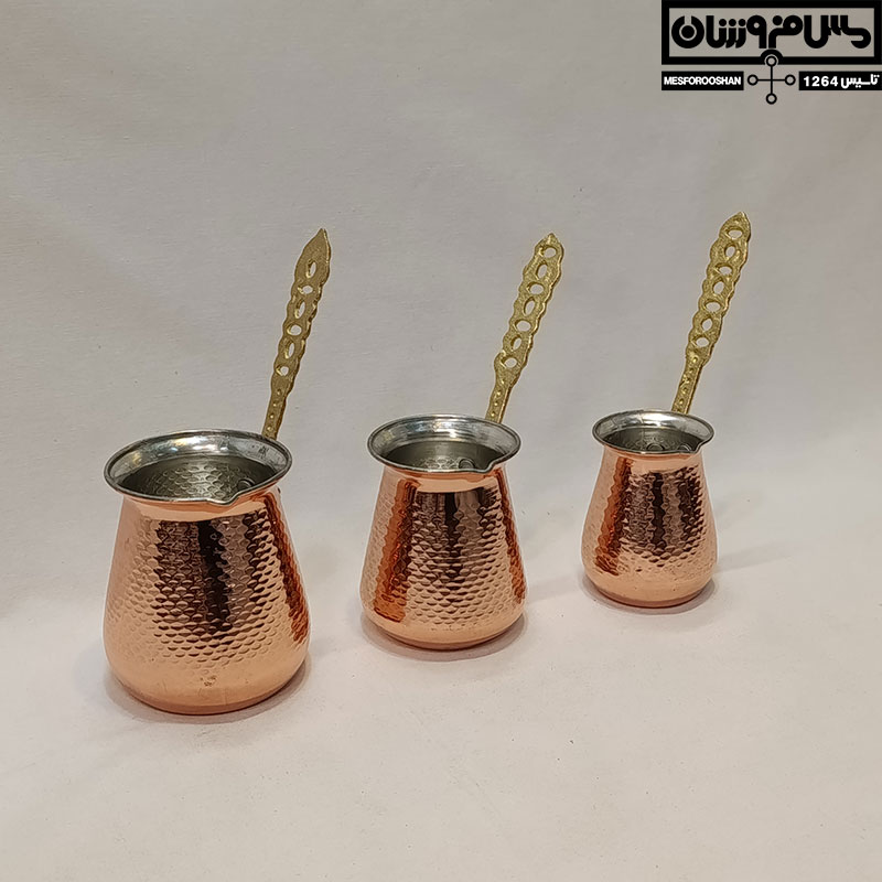 قهوه جوش مسی مدل مانینا (26) قهوه جوش مسی مدل مانینا 26 |