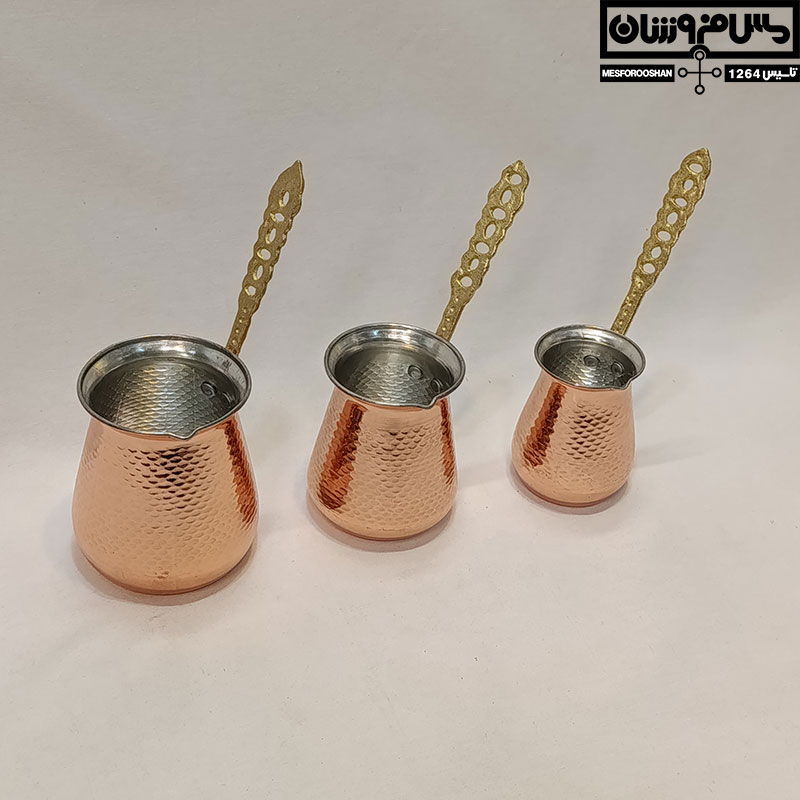 قهوه جوش مسی مدل مانینا (27) قهوه جوش مسی مدل مانینا 27 |