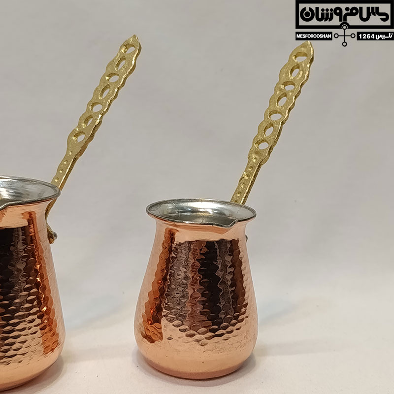 قهوه جوش مسی مدل مانینا (30) قهوه جوش مسی مدل مانینا 30 |