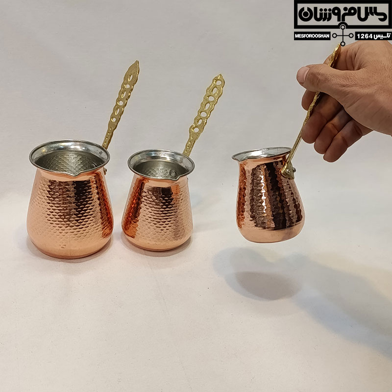 قهوه جوش مسی مدل مانینا (9) قهوه جوش مسی مدل مانینا 9 |