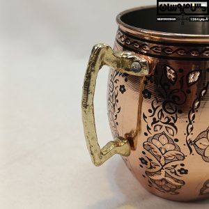 لیوان مسی الماس تراش مدل شیکول سایز 2 15 |