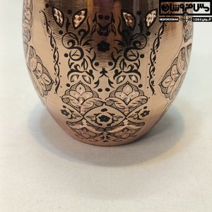 لیوان مسی الماس تراش مدل شیکول سایز 2 18 |