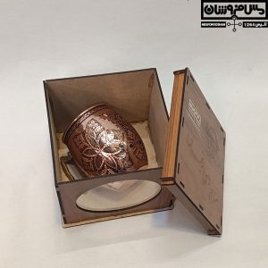 لیوان مسی الماس تراش مدل شیکول سایز 2 28 |