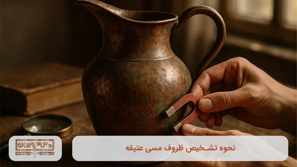 نحوه تشخیص ظروف مسی عتیقه