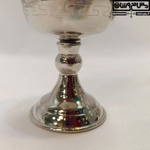 گیلاس مسی آبکاری کروم سایز ۲ مدل ساسی 17 |