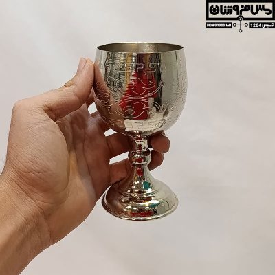 گیلاس مسی آبکاری کروم سایز ۳ مدل ساسی 21 |