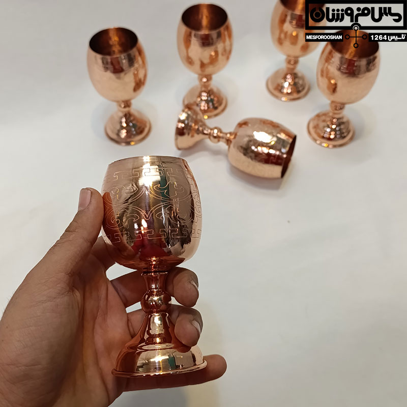 گیلاس مسی سایز ۲ مدل جامی (10) گیلاس مسی سایز ۲ مدل جامی 10 |